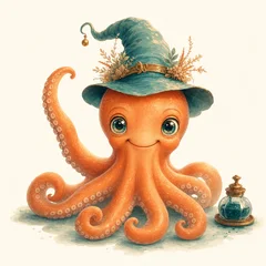 Inky, the InkySites octopus, waving hello